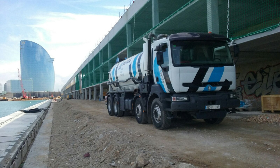 Servico de extracción de agua