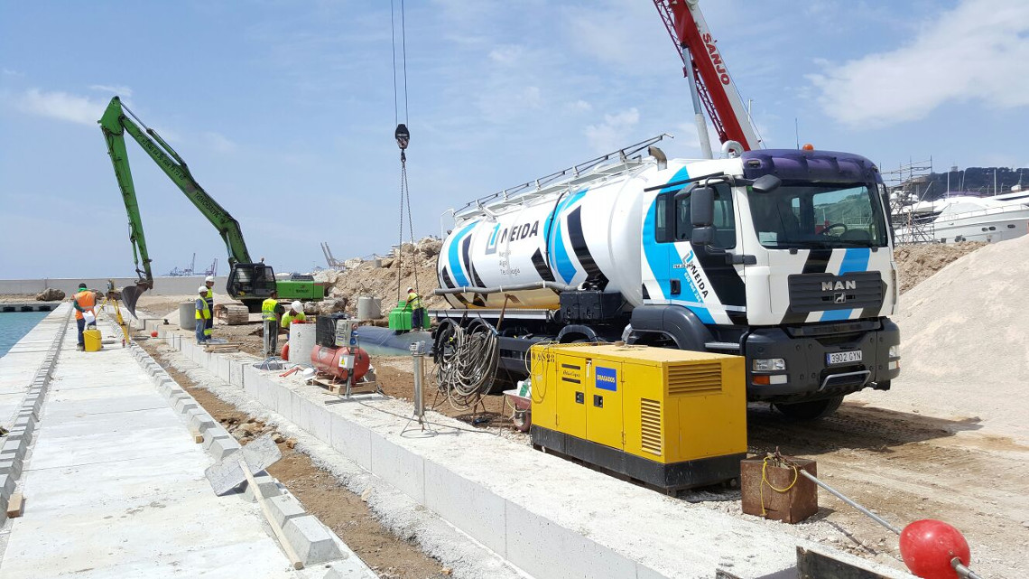Servico de extracción de agua
